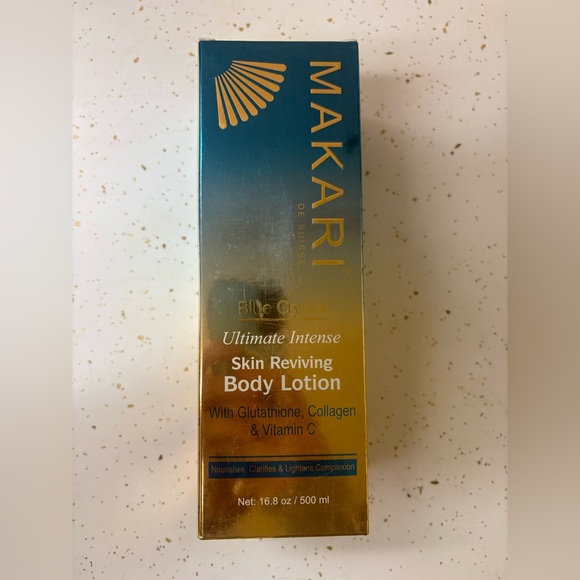 Makari Blue Crystal Skin Reviving Body Lotion 16.8oz